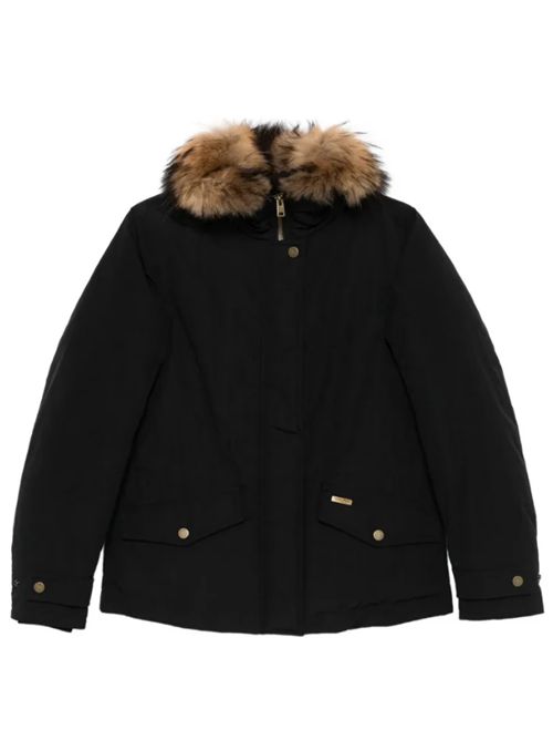 GRACE FUR JACKET WOOLRICH | CFWWOU2043FRUT5092100 BLACK